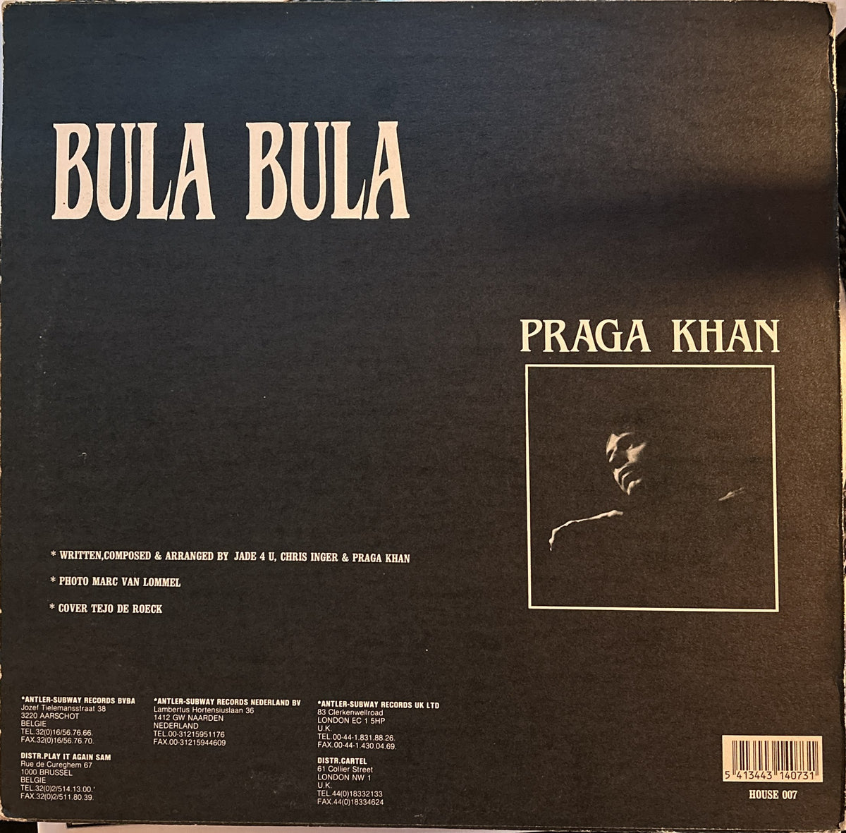 Praga Khan - Bula Bula (1989) Belgium New Beat House