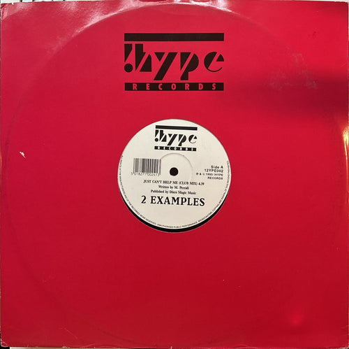2 Examples - Just Can't Help Me (1993) UK Euro House Rave 12"