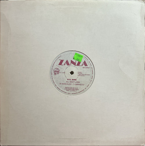 B. B. Band - All Night Long (1982) Classic Italo-Disco 12"