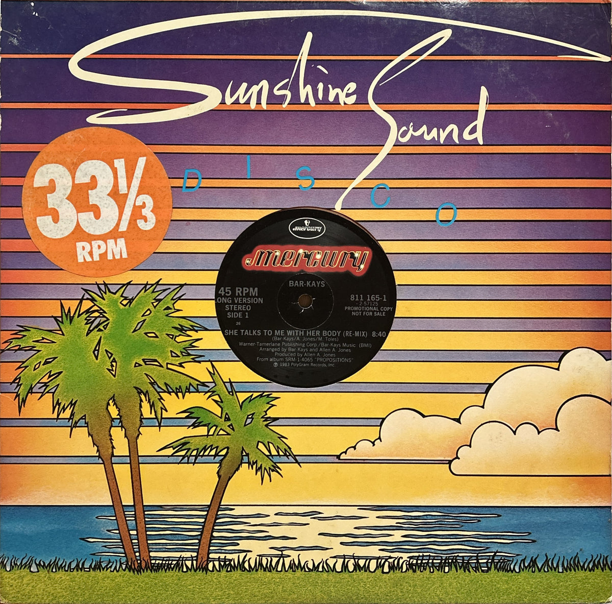 Bar-Kays - She Talks With Her Body (Re-Mix)/Propositions (1983) US Boogie Funk 12" Promo