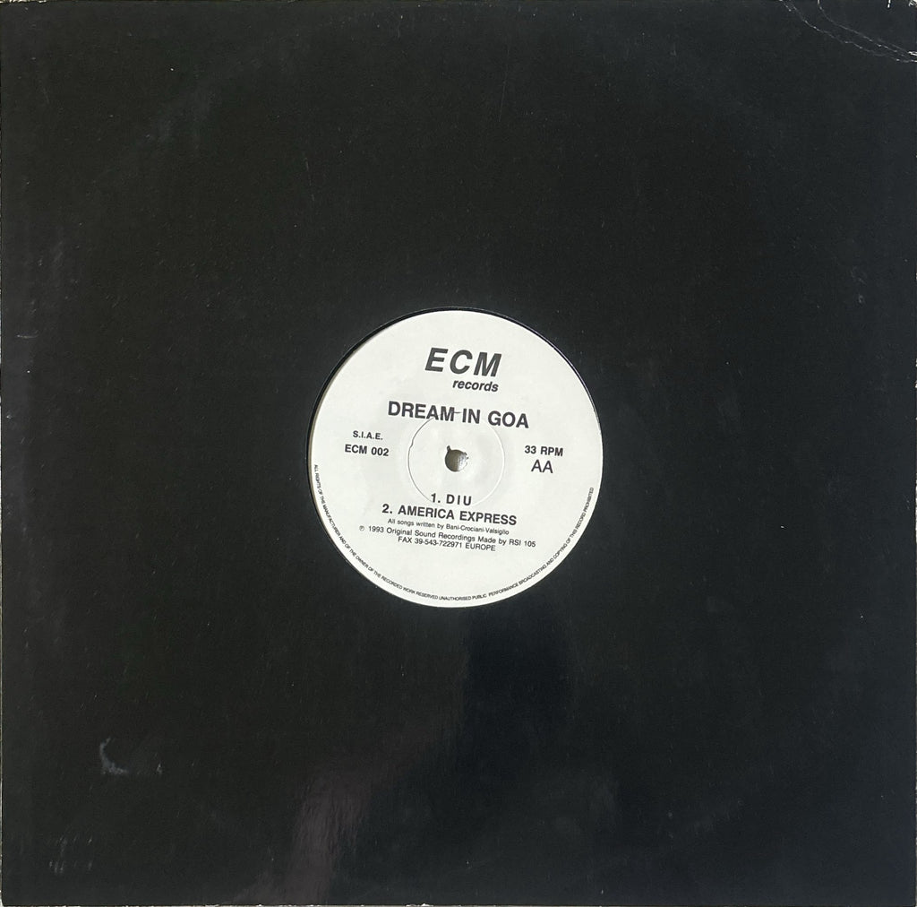 Dream In Goa - Na-Na-Na-Na-Nenero (1993) Rare Italian Trance House 12"