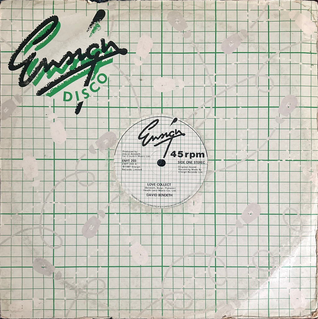 David Bendeth - Love Collect/Goldmine (1981) UK Disco Boogie Soul 12"