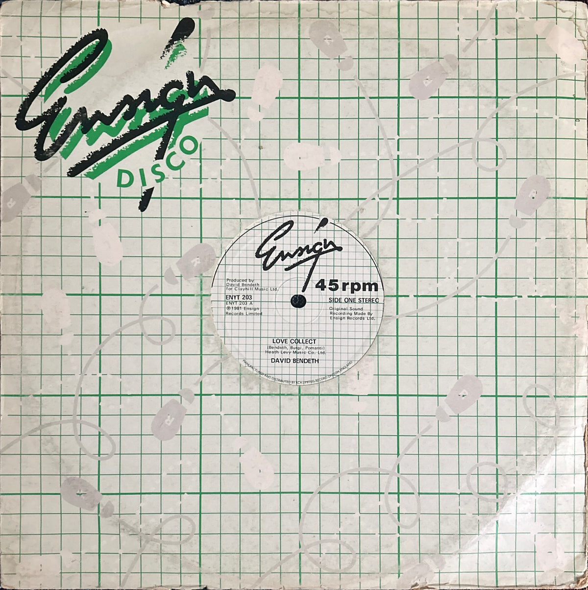 David Bendeth - Love Collect/Goldmine (1981) UK Disco Boogie Soul 12"