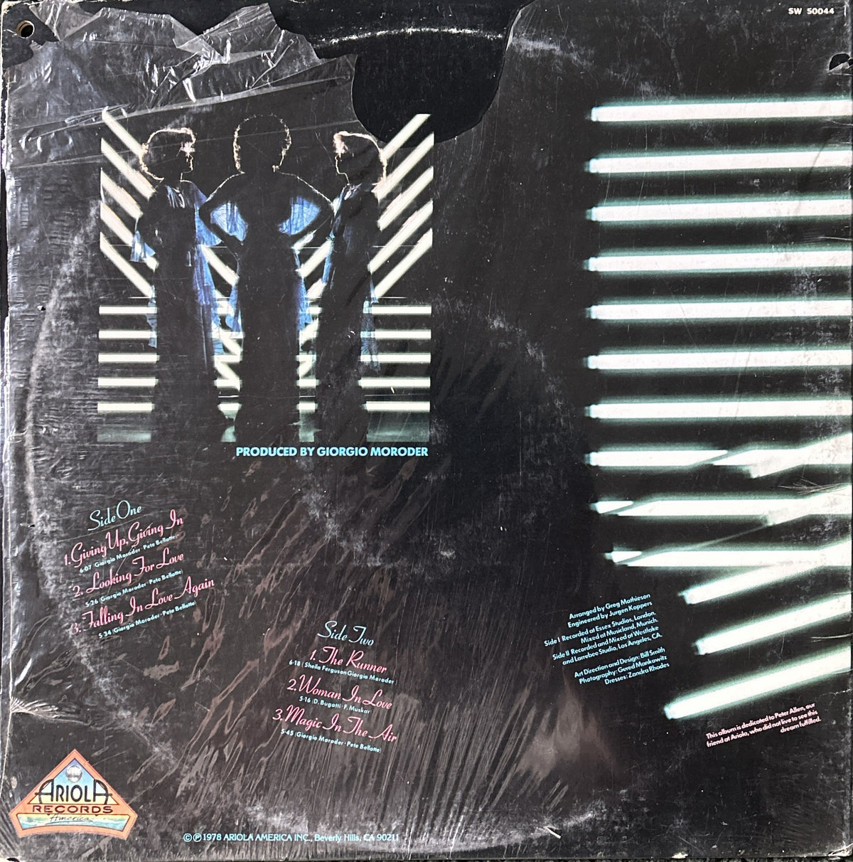 The Three Degrees - New Dimensions (1978) Ariola Soul Disco LP