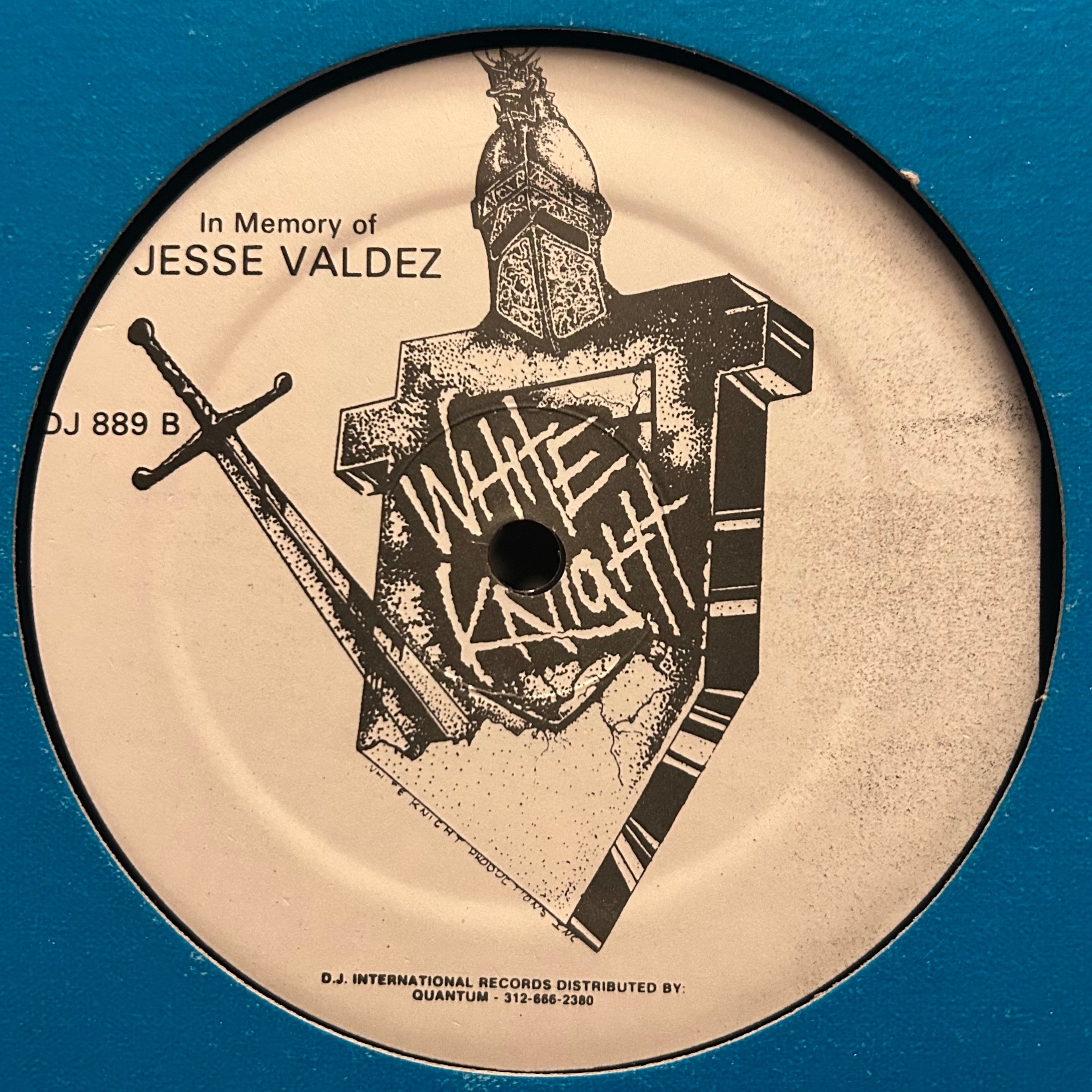 White Knight - Never Give Up (1986) Classic Chicago Hip-House 12"