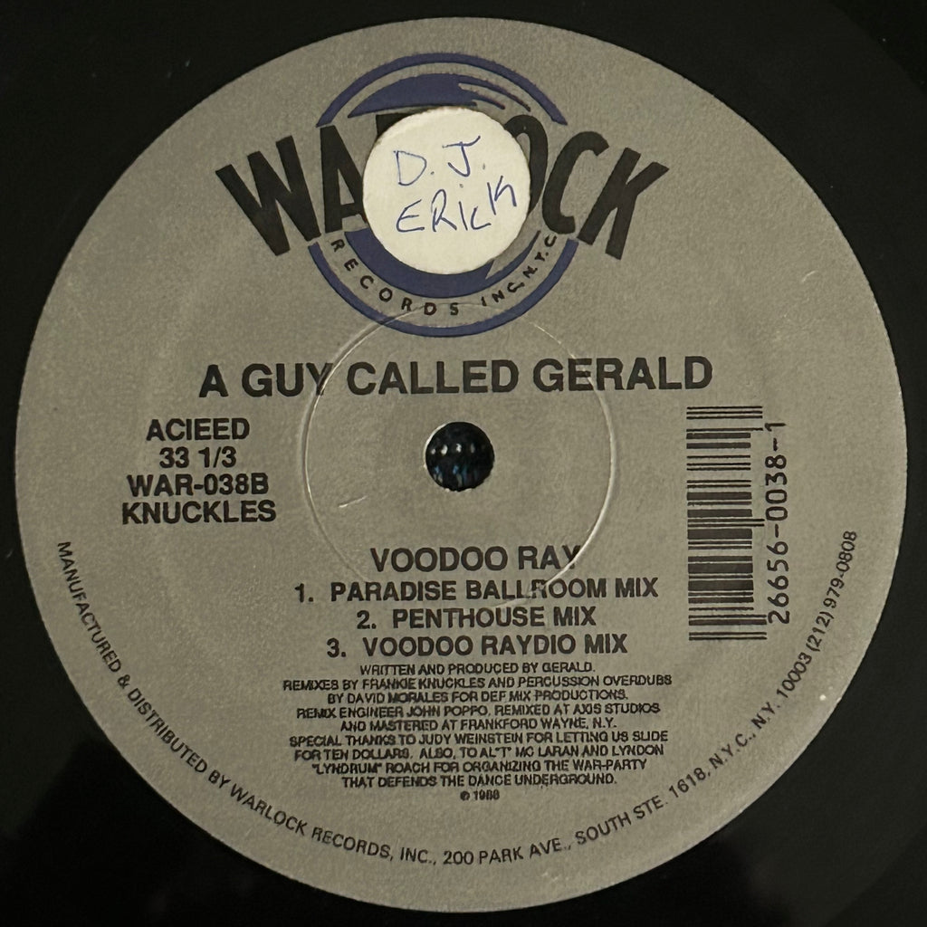 A Guy Called Gerald - Voodoo Ray (1989) Classic UK Acid Techno 12"