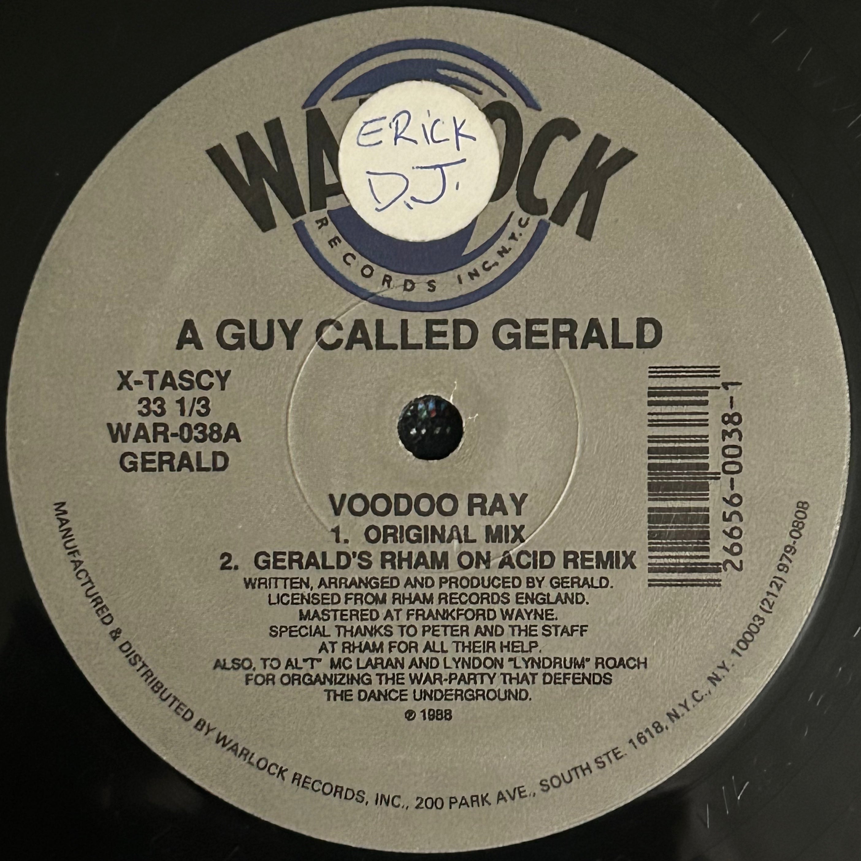 A Guy Called Gerald - Voodoo Ray (1989) Classic UK Acid Techno 12"